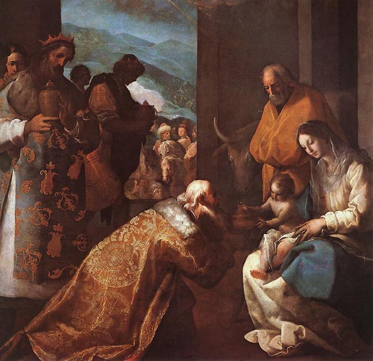 CAJES, Eugenio The Adoration of the Magi f